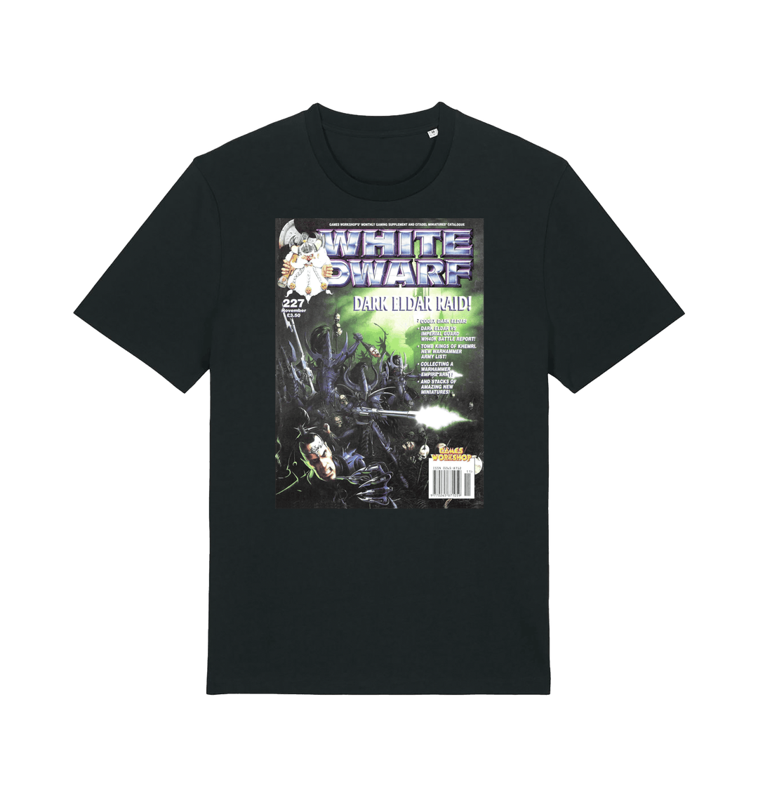 Black Printed T-shirt Front